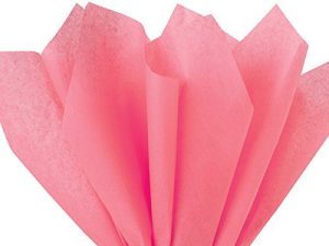 pink tissue for flowers