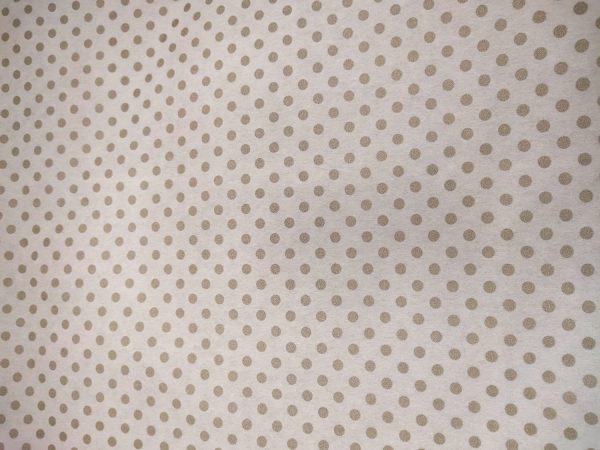 white polka dot tissue paper