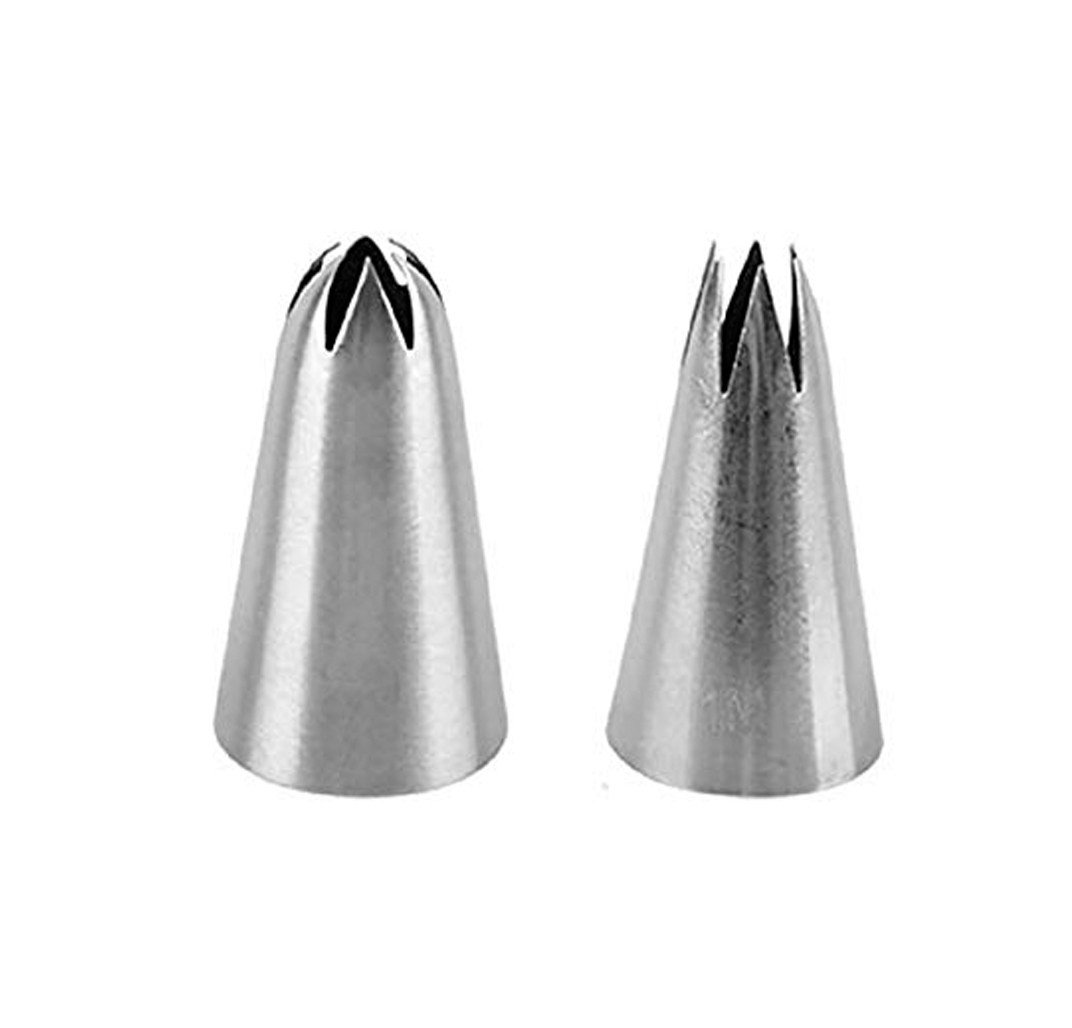 Cake Decor 25 Nozzle + 2 Coupler Box Piping Nozzles Pastry Tips Cupcak –  Arife Online Store