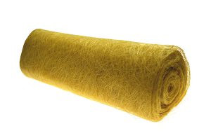 yellow abaca jute roll