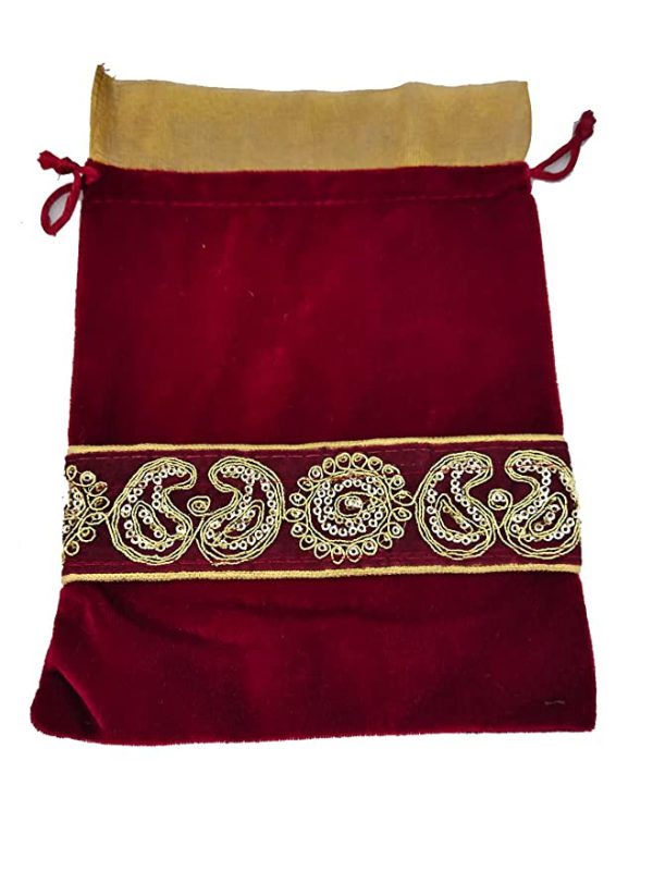Large Velvet Drawstring Bags Pouches Potli for Gift