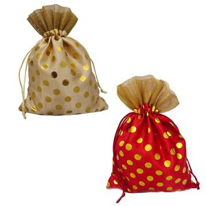 Bags Pouches Potli for Gift Wedding Jewelry Packaging