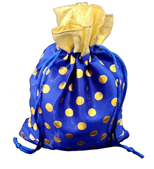 Polka Dot Drawstring Bags Pouches