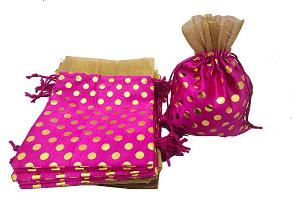 Potli for Gift Wedding Jewelry Packaging